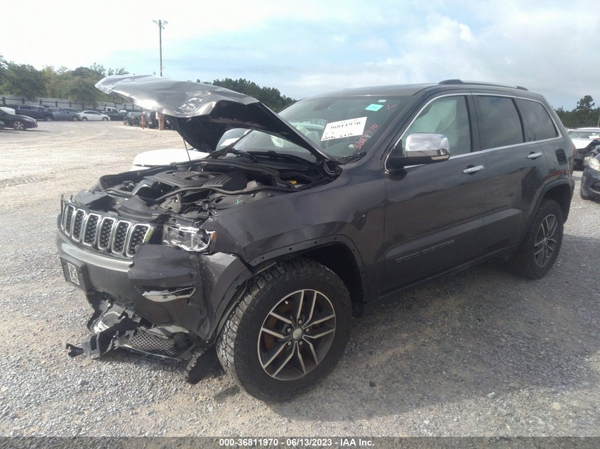 VIN 1C4RJFBGXHC658257 2017 JEEP GRAND CHEROKEE LIMITED