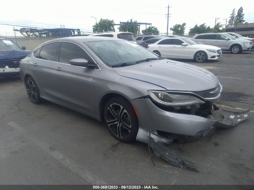 2015 CHRYSLER 200 LIMITED - 1C3CCCAB6FN754395