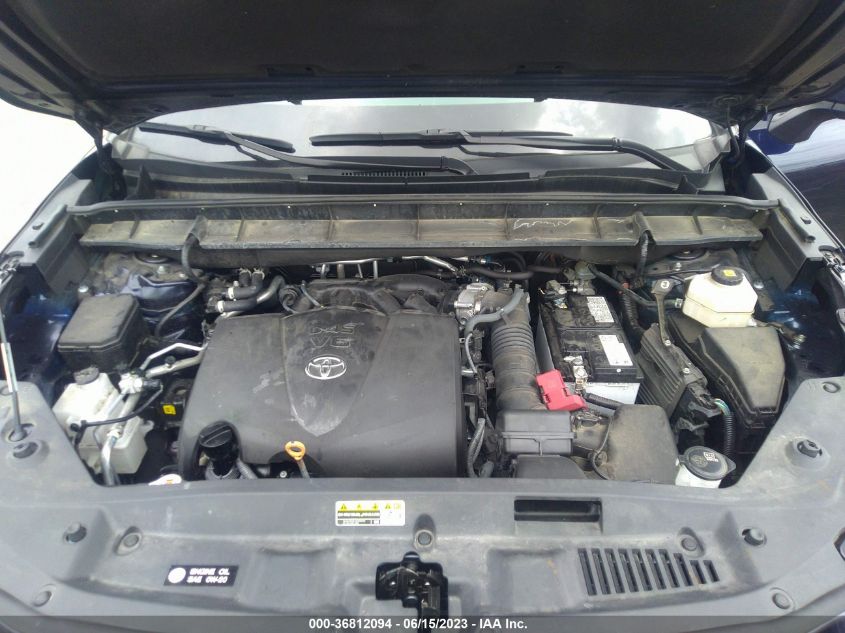 2021 TOYOTA HIGHLANDER PLATINUM - 5TDFZRBH9MS152255