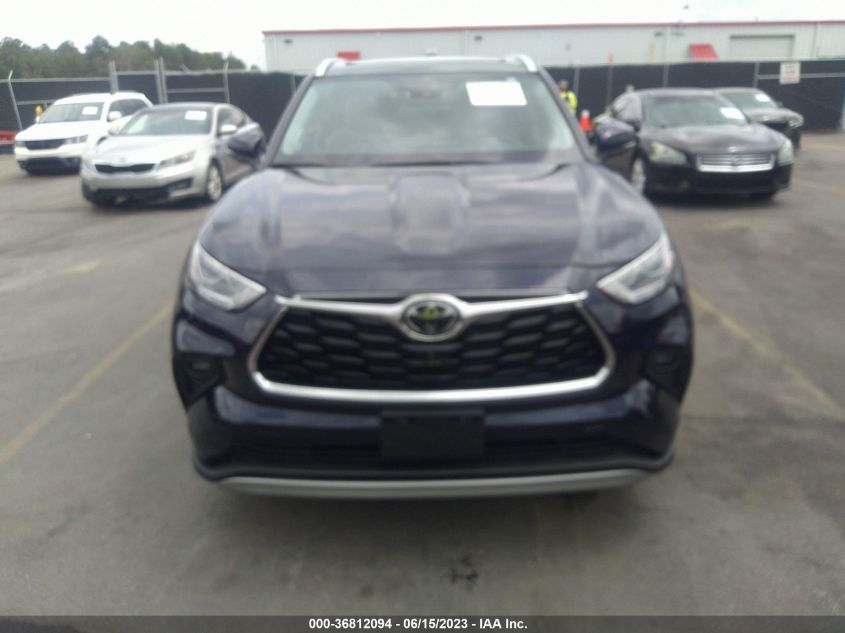 2021 TOYOTA HIGHLANDER PLATINUM - 5TDFZRBH9MS152255