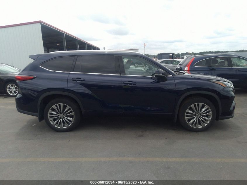 2021 TOYOTA HIGHLANDER PLATINUM - 5TDFZRBH9MS152255