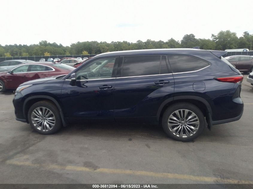 2021 TOYOTA HIGHLANDER PLATINUM - 5TDFZRBH9MS152255