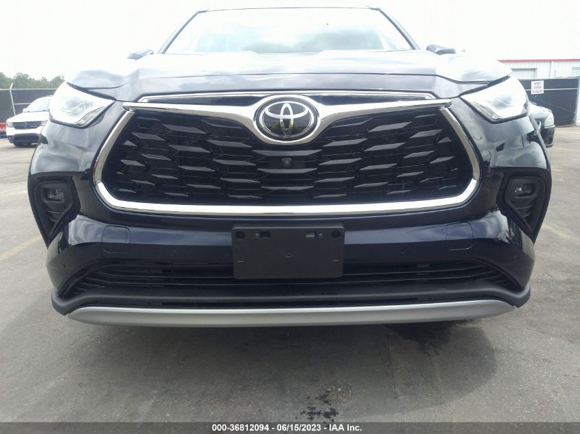 2021 TOYOTA HIGHLANDER PLATINUM - 5TDFZRBH9MS152255