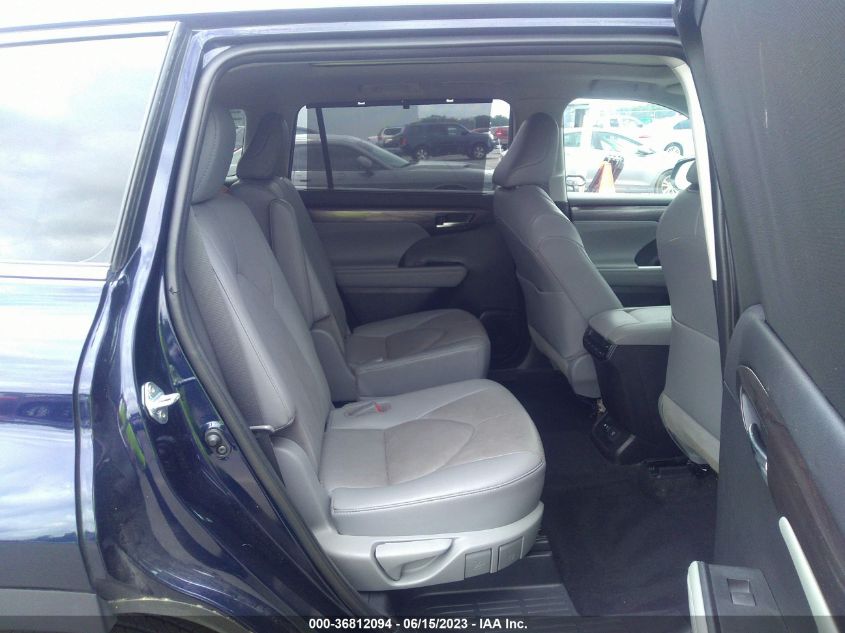 2021 TOYOTA HIGHLANDER PLATINUM - 5TDFZRBH9MS152255