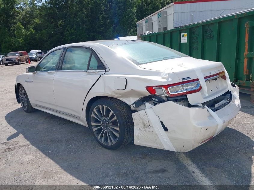 2017 LINCOLN CONTINENTAL RESERVE 1LN6L9NC5H5630745