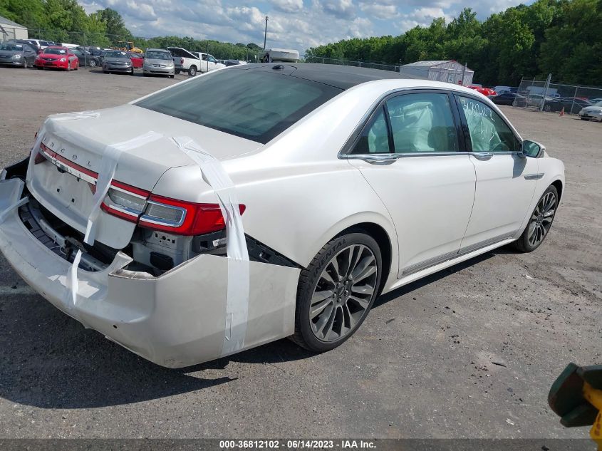 2017 LINCOLN CONTINENTAL RESERVE 1LN6L9NC5H5630745