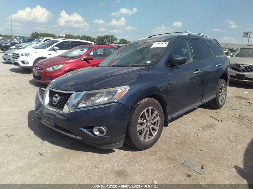 2014 NISSAN PATHFINDER SV - 5N1AR2MN3EC663530