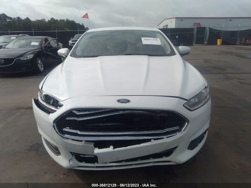 2016 FORD FUSION S - 3FA6P0G74GR333259