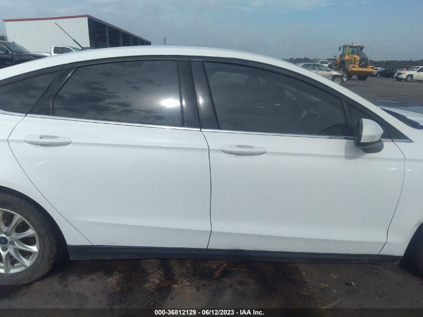 2016 FORD FUSION S - 3FA6P0G74GR333259