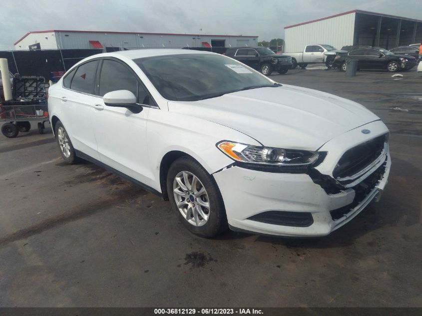 2016 FORD FUSION S - 3FA6P0G74GR333259