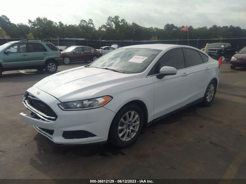 2016 FORD FUSION S - 3FA6P0G74GR333259