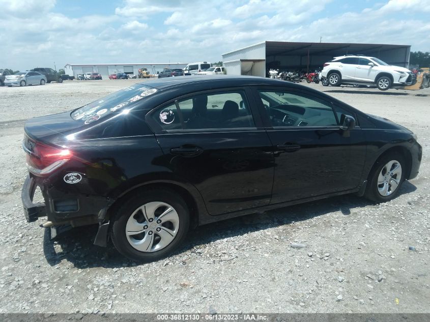 2014 HONDA CIVIC SEDAN LX - 19XFB2F59EE074244