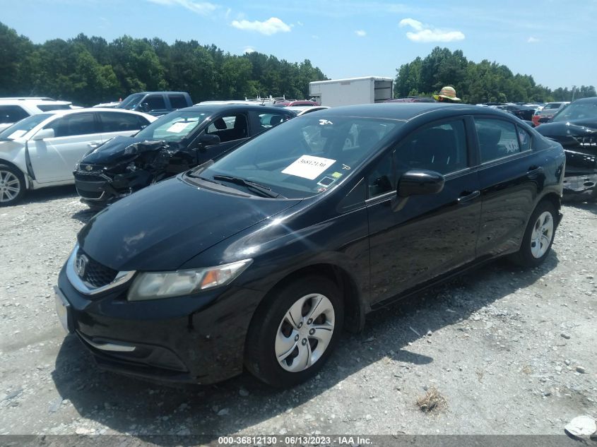 2014 HONDA CIVIC SEDAN LX - 19XFB2F59EE074244
