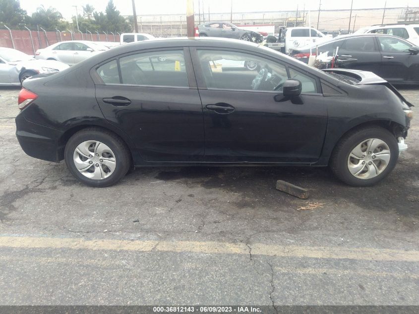 2015 HONDA CIVIC SEDAN LX - 2HGFB2F54FH536958
