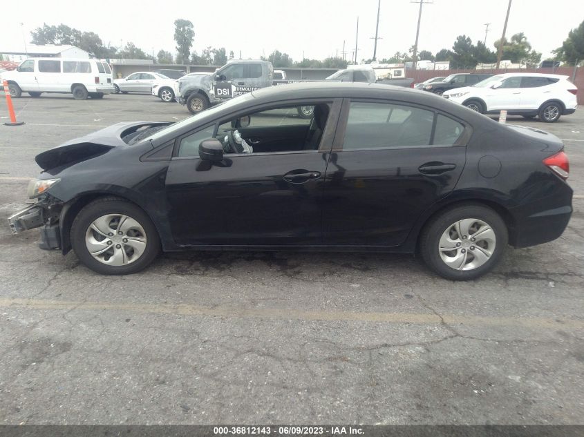 2015 HONDA CIVIC SEDAN LX - 2HGFB2F54FH536958