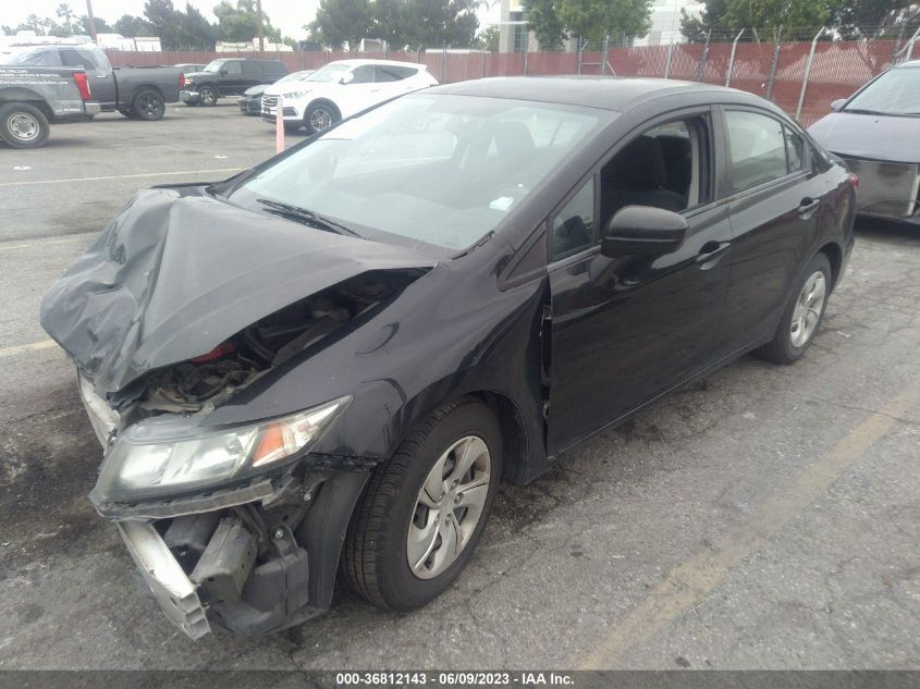 2015 HONDA CIVIC SEDAN LX - 2HGFB2F54FH536958