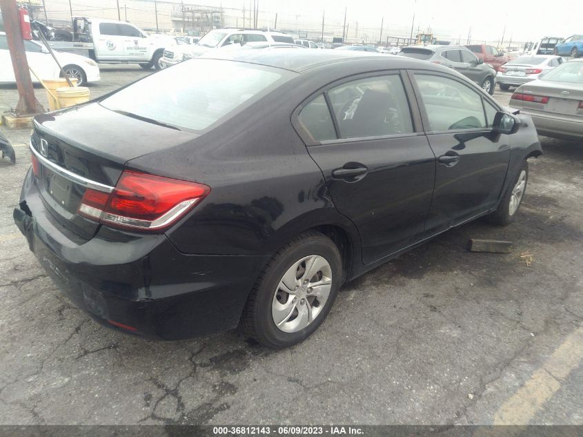 2015 HONDA CIVIC SEDAN LX - 2HGFB2F54FH536958
