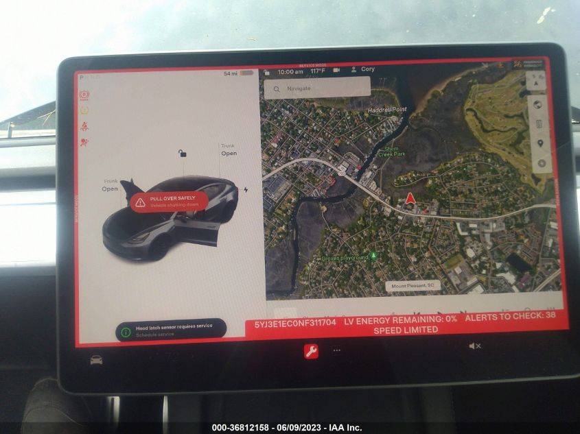 2022 TESLA MODEL 3 PERFORMANCE - 5YJ3E1EC0NF311704
