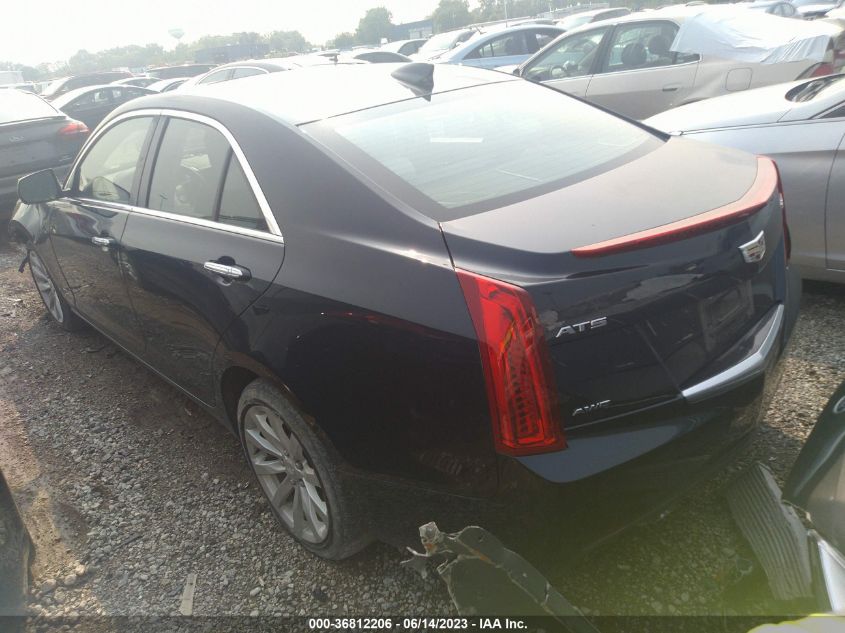 2018 CADILLAC ATS SEDAN AWD - 1G6AE5RXXJ0125322