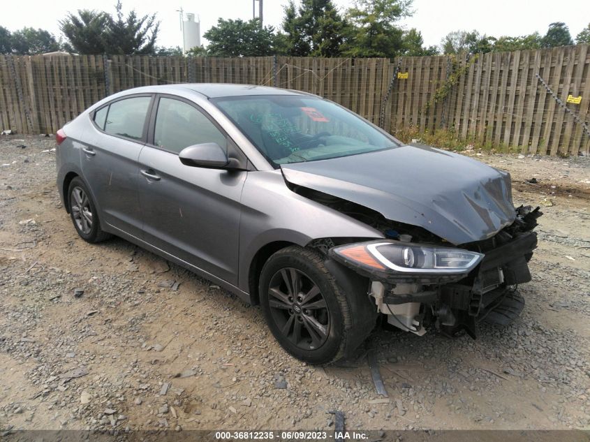 2017 HYUNDAI ELANTRA SE - KMHD84LF0HU207702