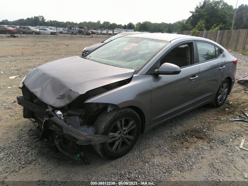 2017 HYUNDAI ELANTRA SE - KMHD84LF0HU207702