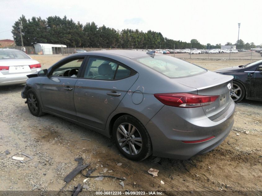 2017 HYUNDAI ELANTRA SE - KMHD84LF0HU207702