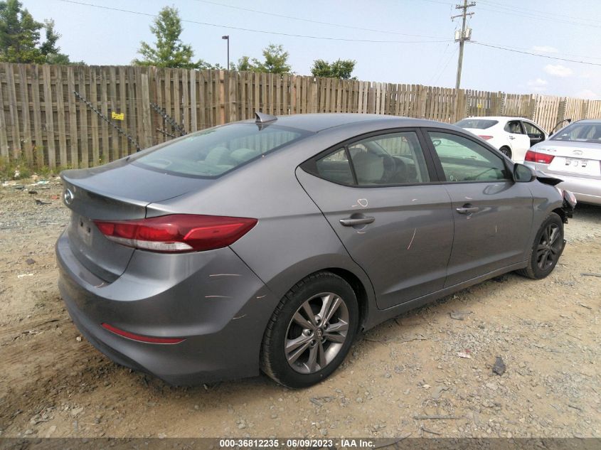 2017 HYUNDAI ELANTRA SE - KMHD84LF0HU207702