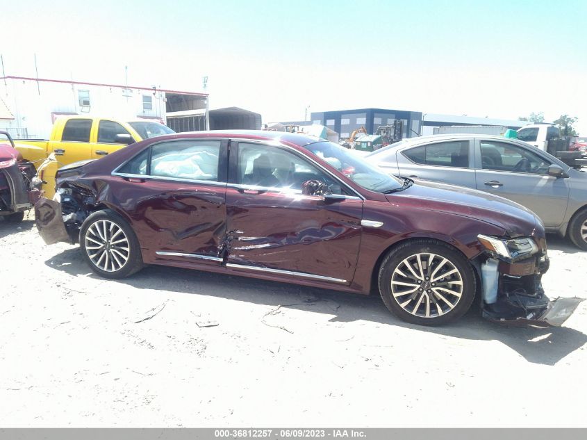 2017 LINCOLN CONTINENTAL SELECT 1LN6L9SK9H5629089