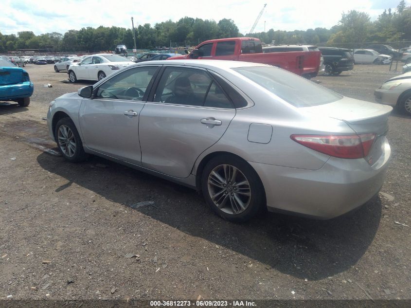 2016 TOYOTA CAMRY XLE/SE/LE/XSE - 4T1BF1FK1GU214564