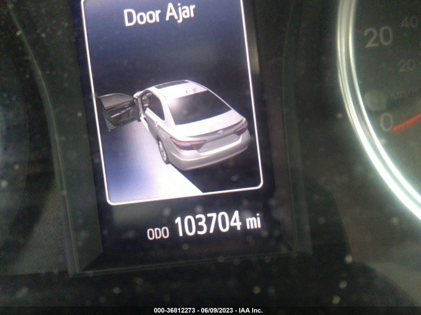 2016 TOYOTA CAMRY XLE/SE/LE/XSE - 4T1BF1FK1GU214564