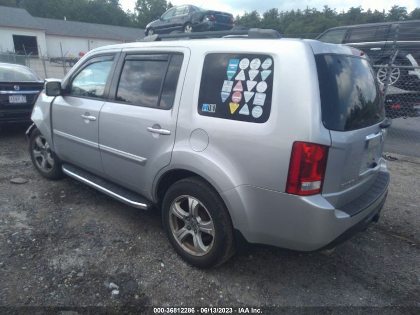 2013 HONDA PILOT EX-L - 5FNYF4H59DB006427