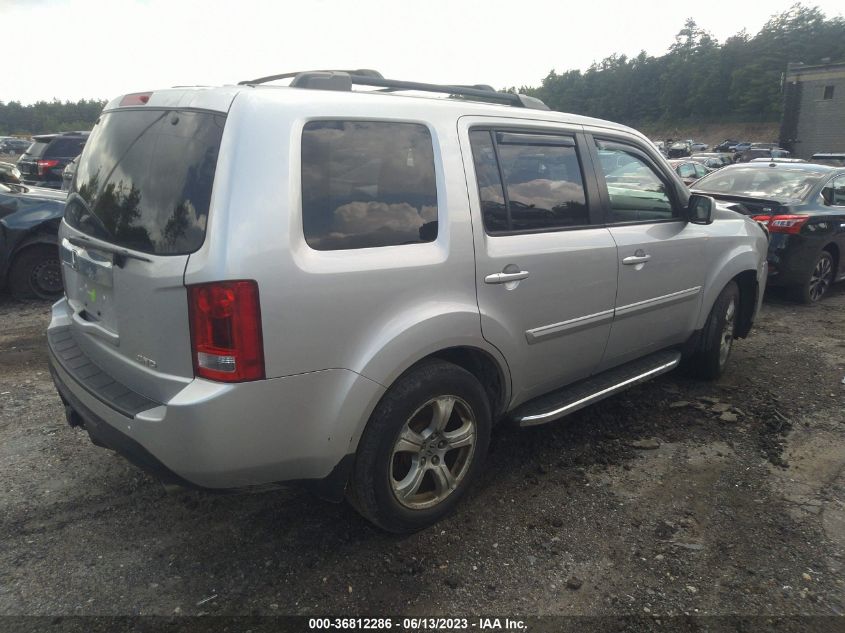 2013 HONDA PILOT EX-L - 5FNYF4H59DB006427
