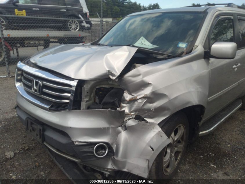 2013 HONDA PILOT EX-L - 5FNYF4H59DB006427