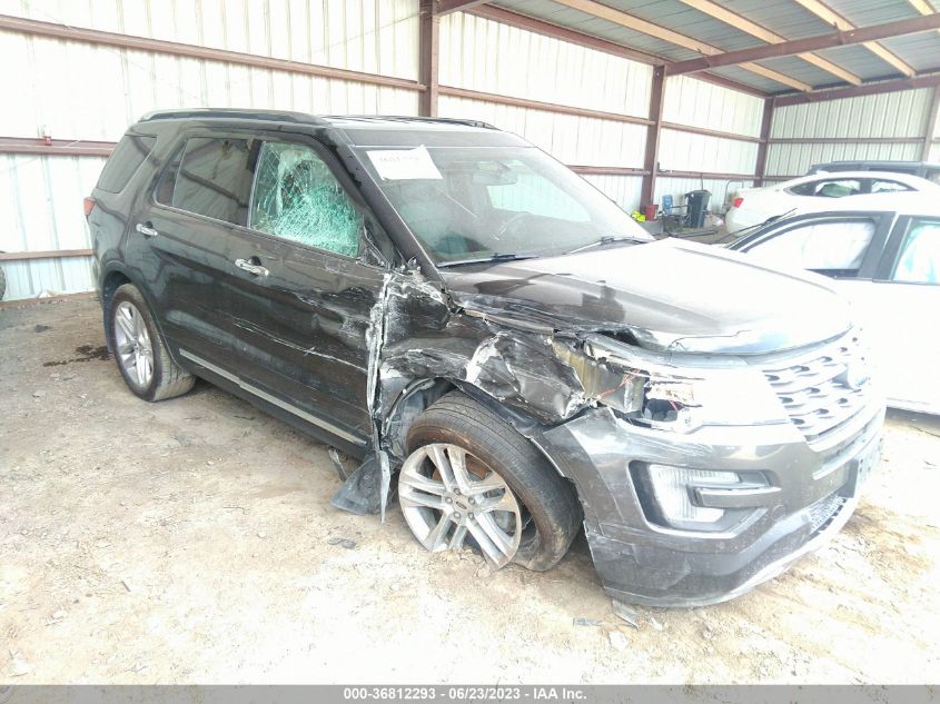 2017 FORD EXPLORER LIMITED - 1FM5K8FH8HGC32131