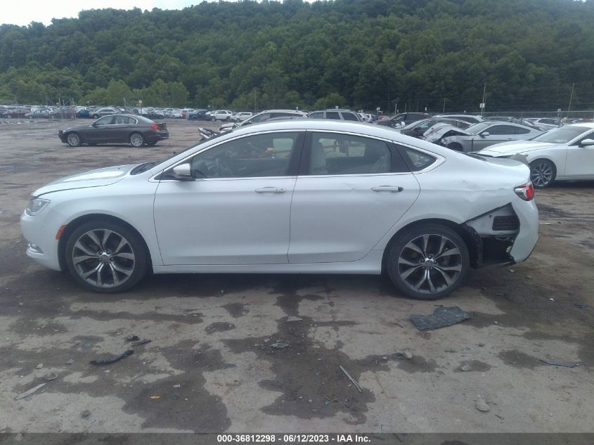 2015 CHRYSLER 200 C - 1C3CCCEG0FN567420