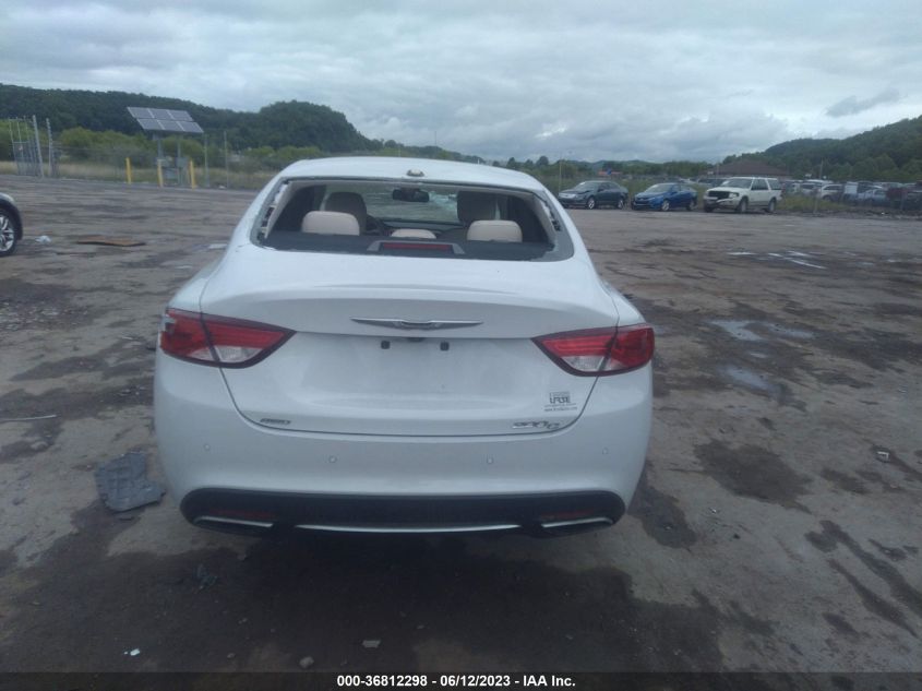 2015 CHRYSLER 200 C - 1C3CCCEG0FN567420