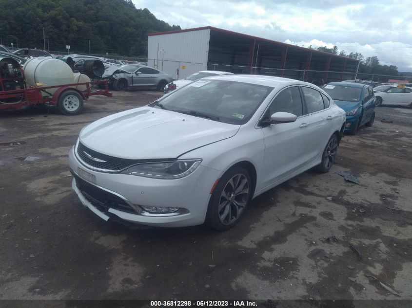 2015 CHRYSLER 200 C - 1C3CCCEG0FN567420