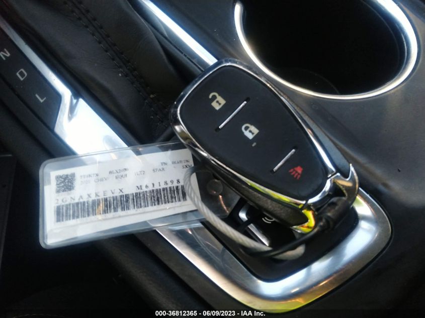 2021 CHEVROLET EQUINOX LT - 2GNAXKEVXM6118982
