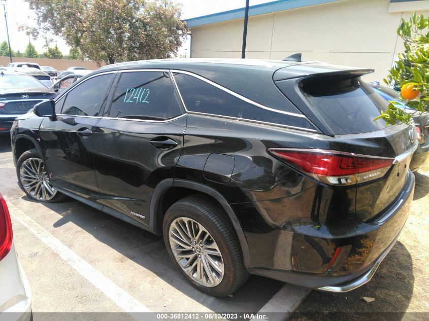2020 LEXUS RX RX 450HL LUXURY - JTJJGKFAXL2013999