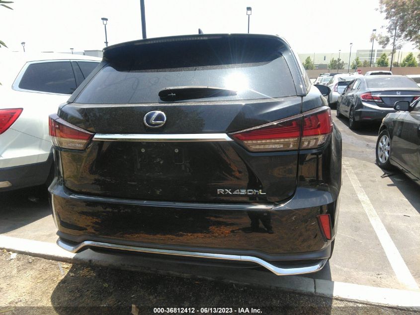 2020 LEXUS RX RX 450HL LUXURY - JTJJGKFAXL2013999