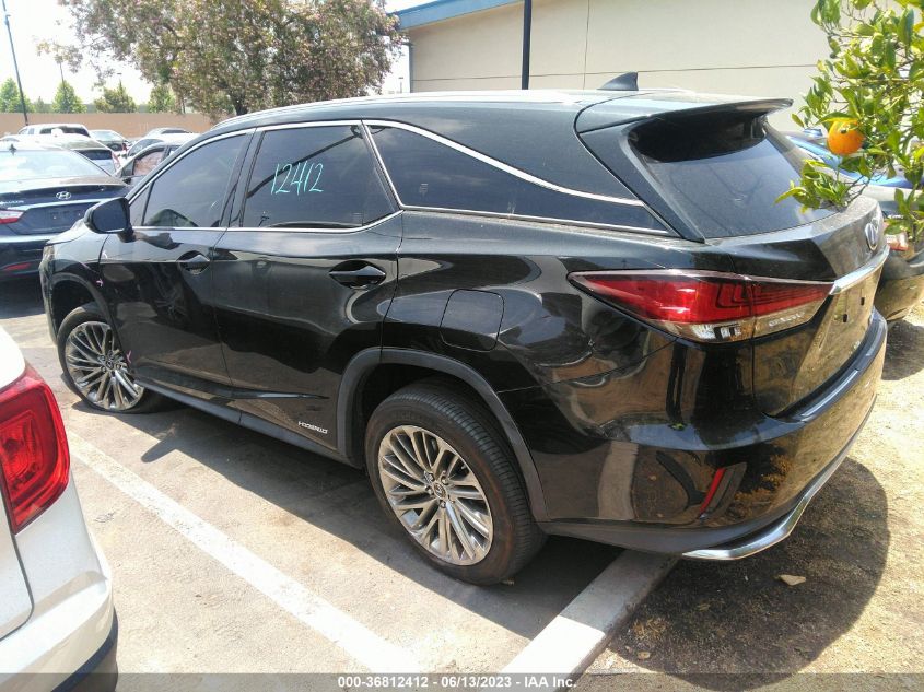 2020 LEXUS RX RX 450HL LUXURY - JTJJGKFAXL2013999