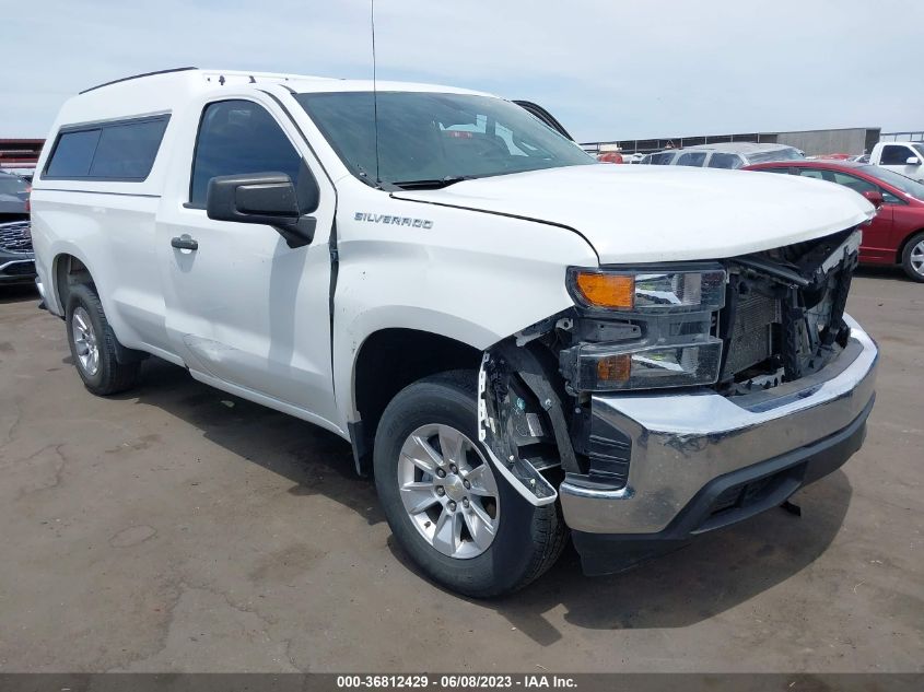 2020 CHEVROLET SILVERADO 1500 WORK TRUCK - 3GCNWAEF4LG332059