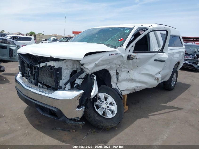 2020 CHEVROLET SILVERADO 1500 WORK TRUCK - 3GCNWAEF4LG332059