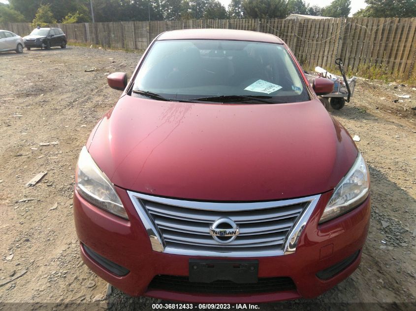 2013 NISSAN SENTRA SV - 3N1AB7AP3DL562490