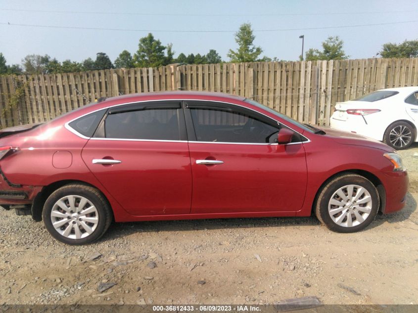 2013 NISSAN SENTRA SV - 3N1AB7AP3DL562490