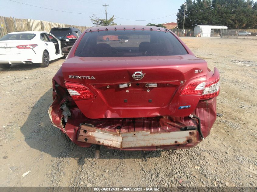 2013 NISSAN SENTRA SV - 3N1AB7AP3DL562490