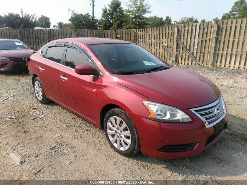 2013 NISSAN SENTRA SV - 3N1AB7AP3DL562490