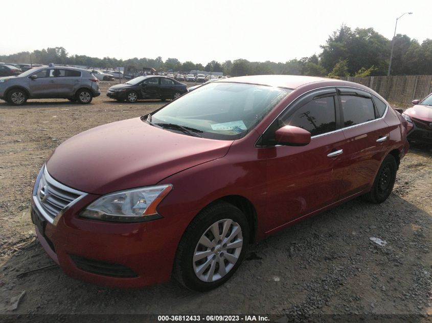 2013 NISSAN SENTRA SV - 3N1AB7AP3DL562490