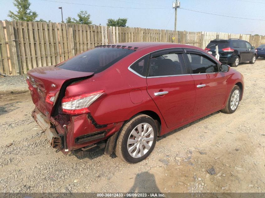 2013 NISSAN SENTRA SV - 3N1AB7AP3DL562490