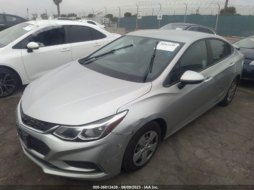2016 CHEVROLET CRUZE LS - 1G1BC5SMXG7253088